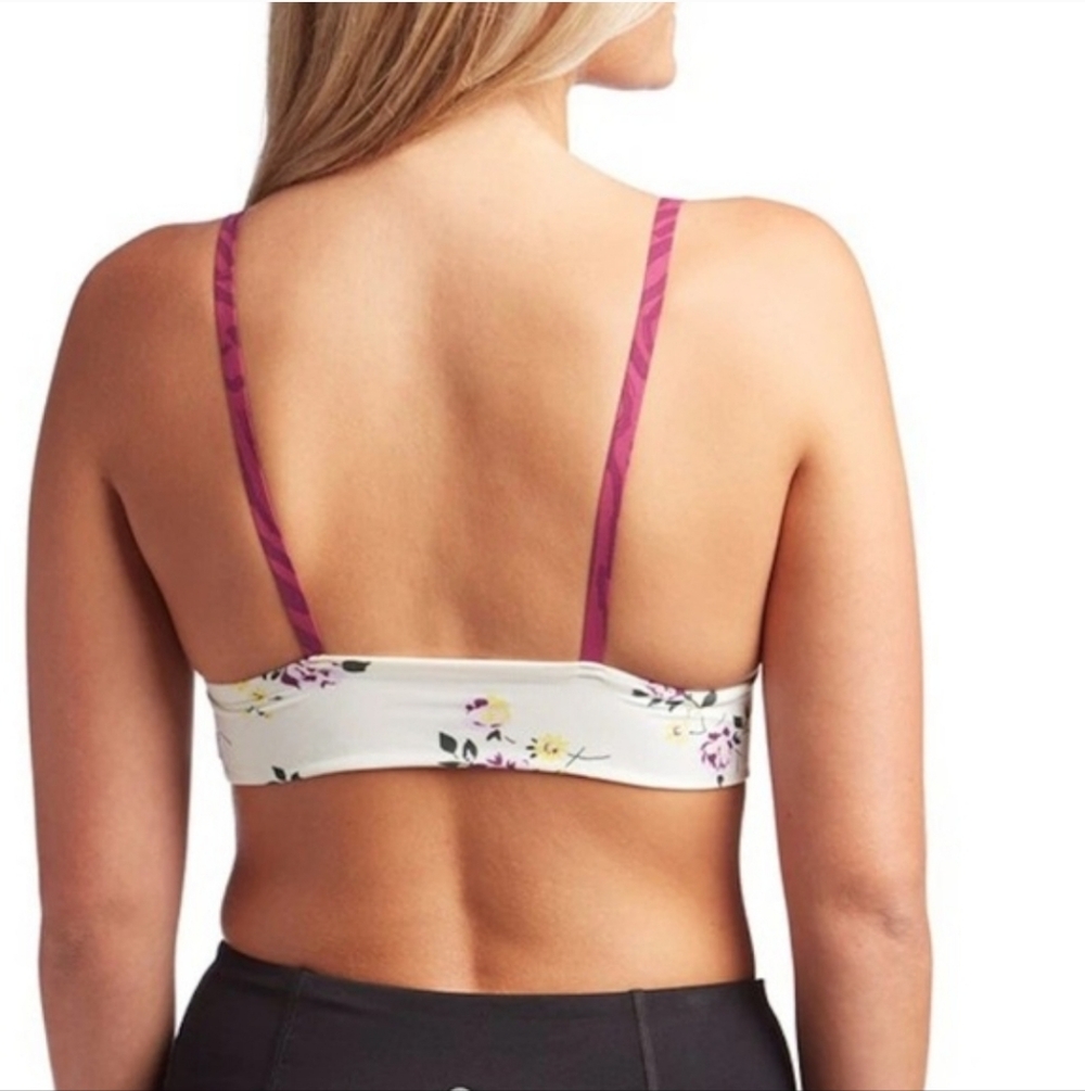 Stance Floral Triangle Bra Size Large - Picture 2 of 8